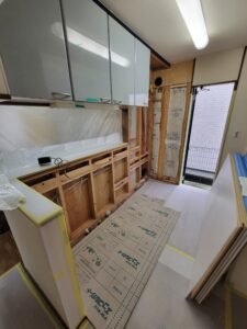 システムキッチン工事