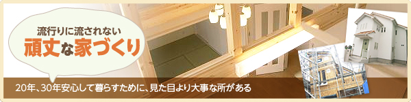 頑丈な家づくり